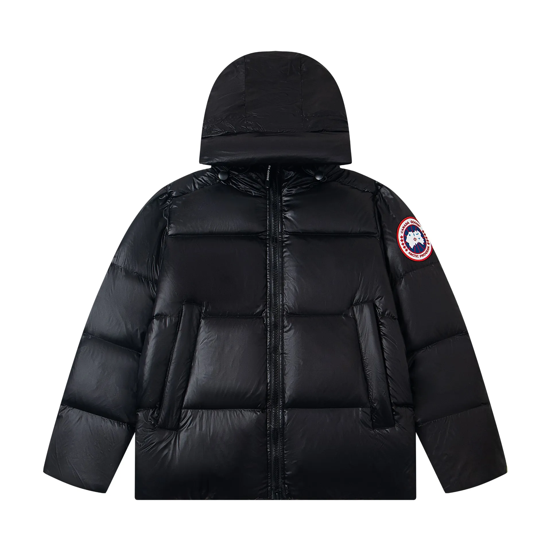 P790 model number: G122 Canada Goose's new Crofton series of lightweight couple's hooded down jacket 1️⃣The fabric is made of recycled Feather-Light tear-resistant fabric, which is ultra-light and has no sense of weight on the upper body. The unique black label highlights the temperament. The interior is filled with white duck down, making the upper body very light and comfortable! 2️⃣It is very youthful and energetic, and can be easily worn by both men and women. It is very in line with the fashion aesthetic concepts of today's young people! 3️⃣ Full set of customized accessories, complete with three standards, same style for men and women, a must-have for couples Color: Picture color Size: S, M, L, XL